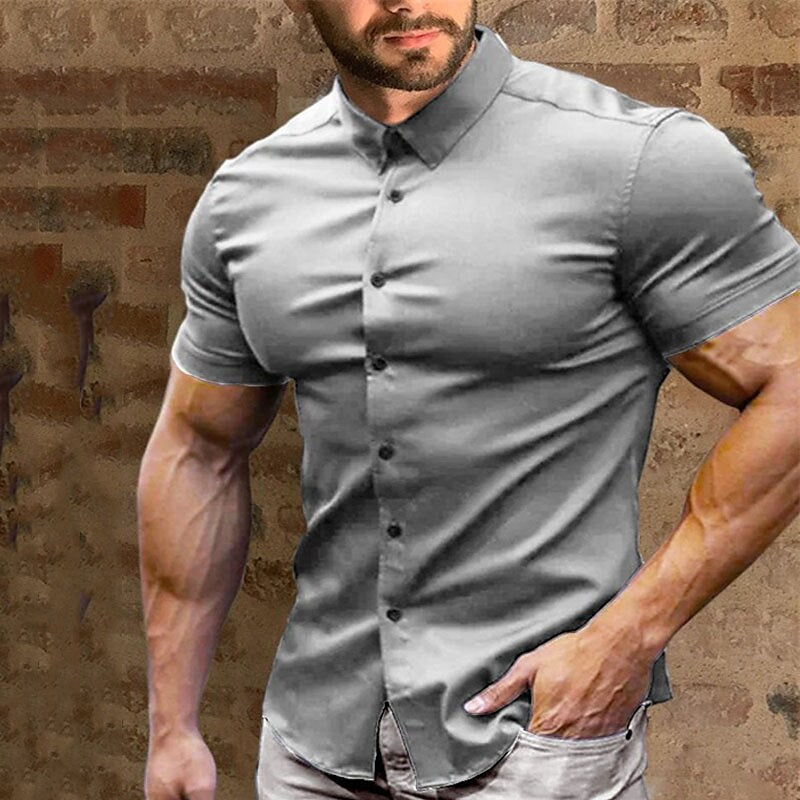 👔 50% OFF NOW! ✨ Men's Non-Iron Button Up Shirts – Wrinkle-Free, Premium Cotton & Classic Fit 👕