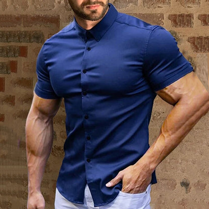 👔 50% OFF NOW! ✨ Men's Non-Iron Button Up Shirts – Wrinkle-Free, Premium Cotton & Classic Fit 👕
