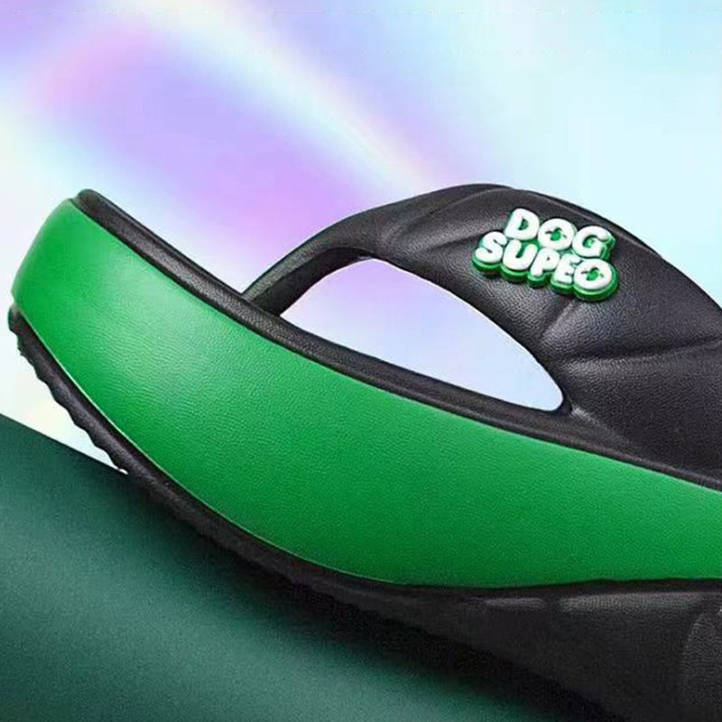 🌸 Women’s Summer Color-Block Soft Platform Flip Flops – Comfortable, Stylish & Perfect for Sunny Days ☀️👡