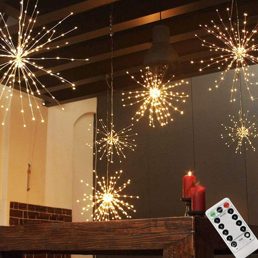 🔥Solar Firework String Lights for Yard & Parties