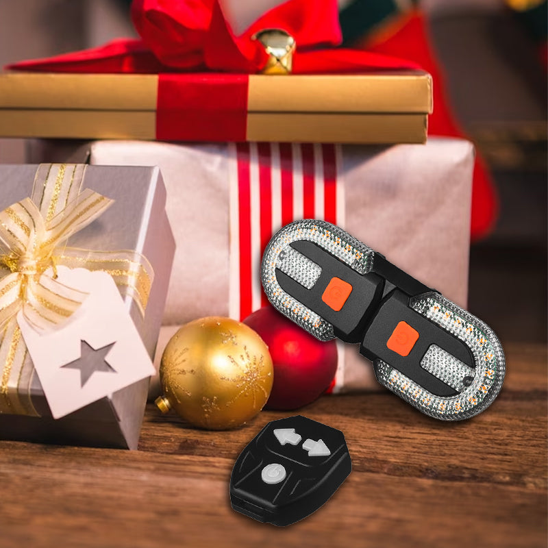 🚴‍♂️ Bicycle Wireless Remote Control Tail Light – 38 LEDs, 5 Modes & 5-Hour Battery for Safe Hands-Free Riding 🔴✨