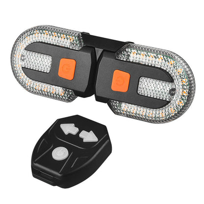 🚴‍♂️ Bicycle Wireless Remote Control Tail Light – 38 LEDs, 5 Modes & 5-Hour Battery for Safe Hands-Free Riding 🔴✨