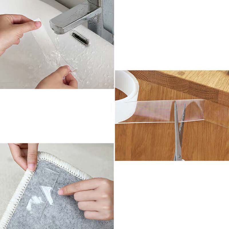 Removable Strong Clear Double-Sided Tape