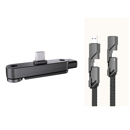 🔋 50% OFF! ⚡ Fast-charging adapter with a 360° rotating phone mount—universally compatible, compact design, and hands-free use 📱