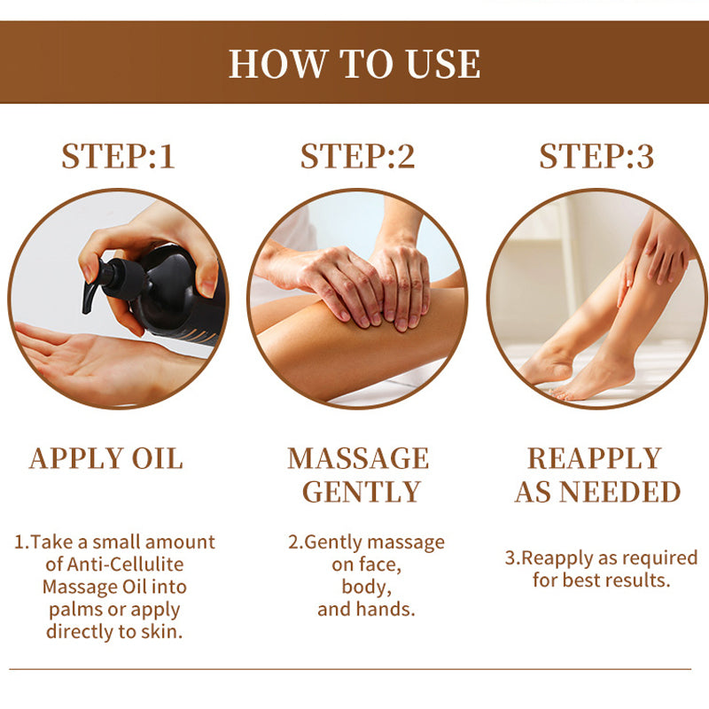 Natural Anti-Cellulite Massage Oil