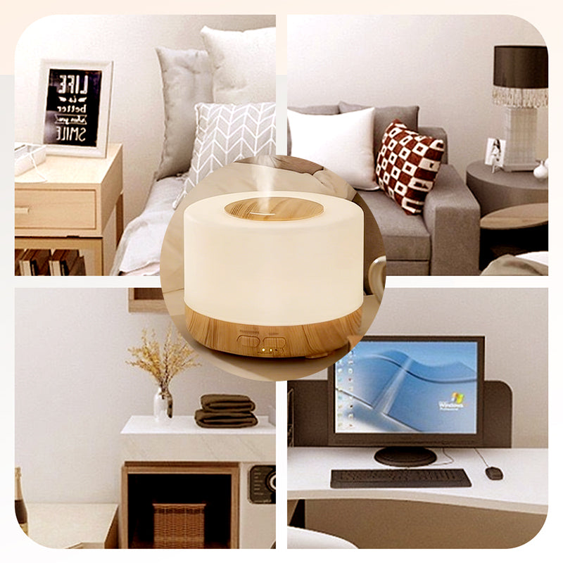 Ultrasonic Aroma Diffuser with LED Light