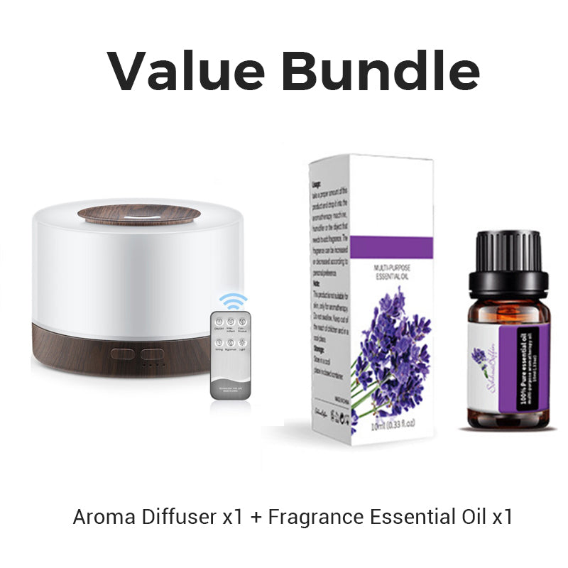 Ultrasonic Aroma Diffuser with LED Light