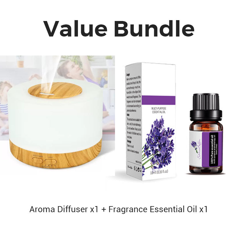 Ultrasonic Aroma Diffuser with LED Light