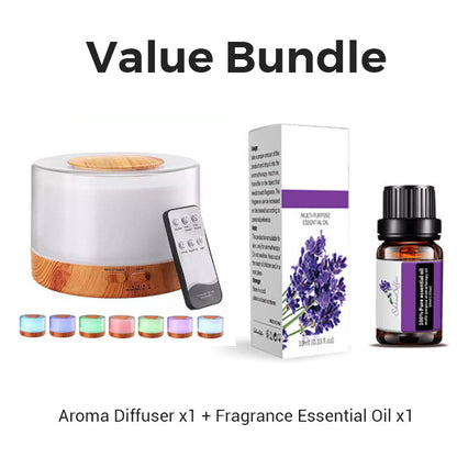 Ultrasonic Aroma Diffuser with LED Light