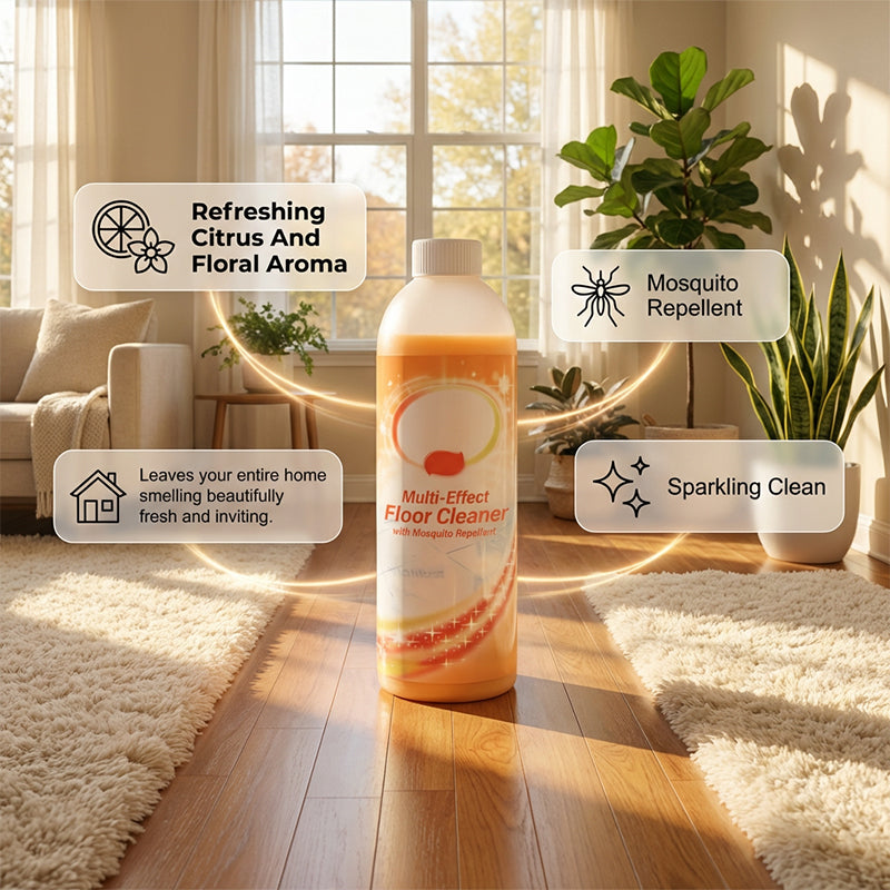 🔥Limited Time Promotion 50% OFF🔥Multi-Effect Floor Cleaner with Mosquito Repellent