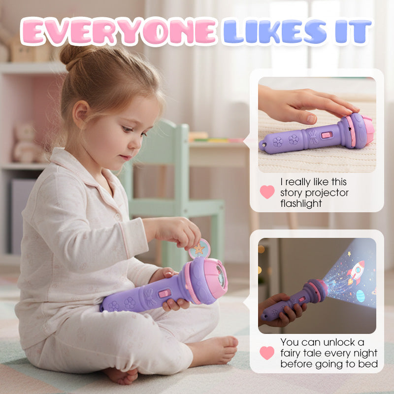 Early Education Projector Torch for Kids