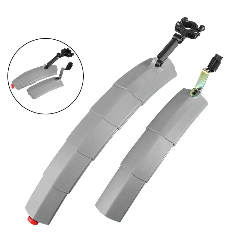 🛡️ 50% OFF NOW! 🚲 2-in-1 Telescopic Mudguard + Safety Light – Keeps You Clean & Visible, Perfect for Commuting in Any Weather 💡