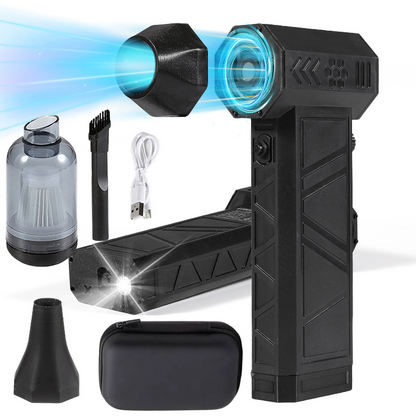 Multifunctional Portable Turbo Fan with LED Light