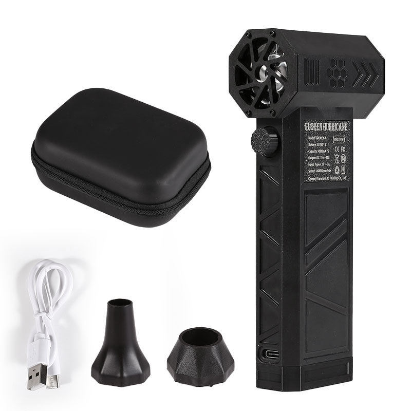 Multifunctional Portable Turbo Fan with LED Light