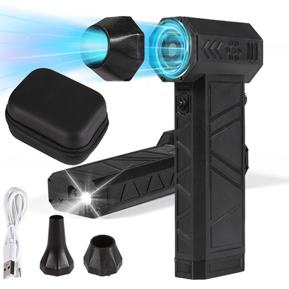 Multifunctional Portable Turbo Fan with LED Light