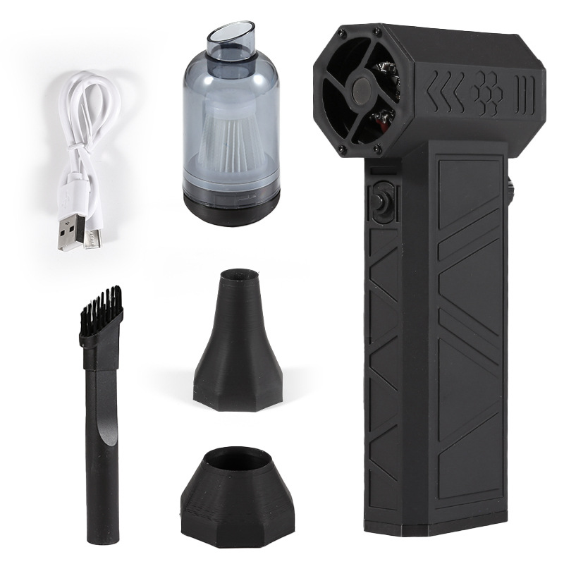 Multifunctional Portable Turbo Fan with LED Light