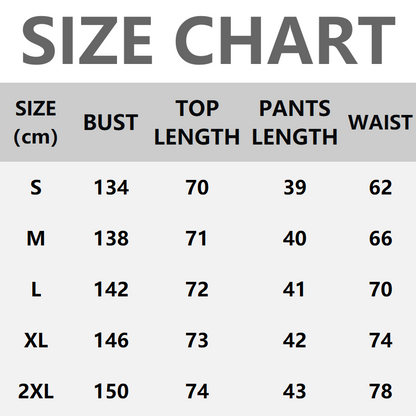 Women's Casual V-Neck Side-Slit Top and Shorts Set