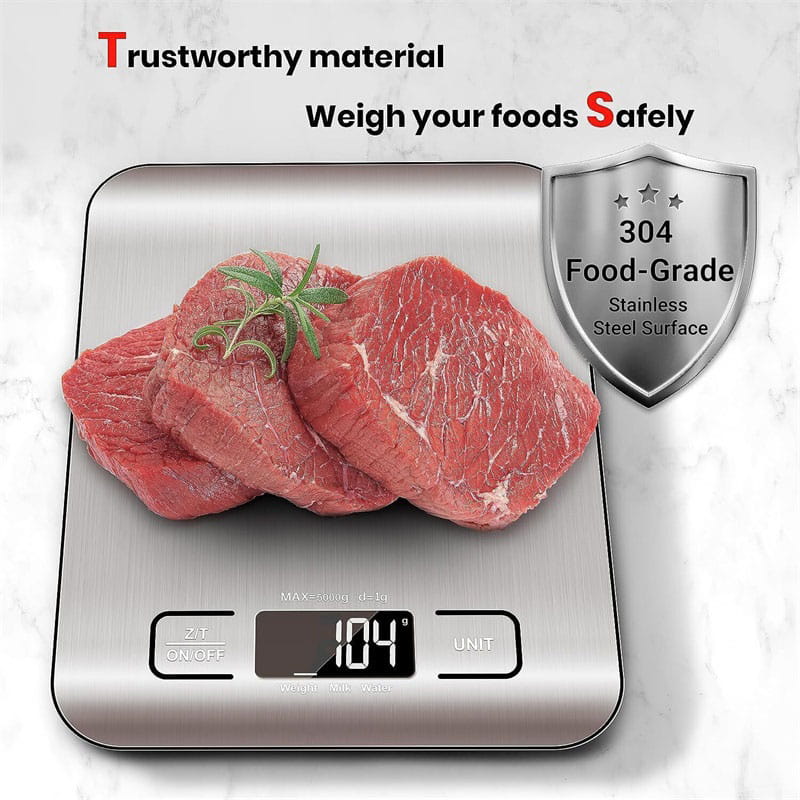 🔥Limited Time 50% Off 🔥Stainless Steel Food Electronic Scale