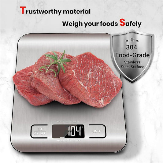 🔥Limited Time 50% Off 🔥Stainless Steel Food Electronic Scale