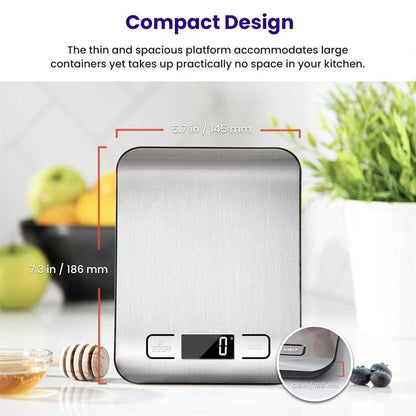 🔥Limited Time 50% Off 🔥Stainless Steel Food Electronic Scale