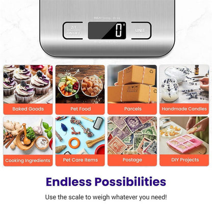 🔥Limited Time 50% Off 🔥Stainless Steel Food Electronic Scale