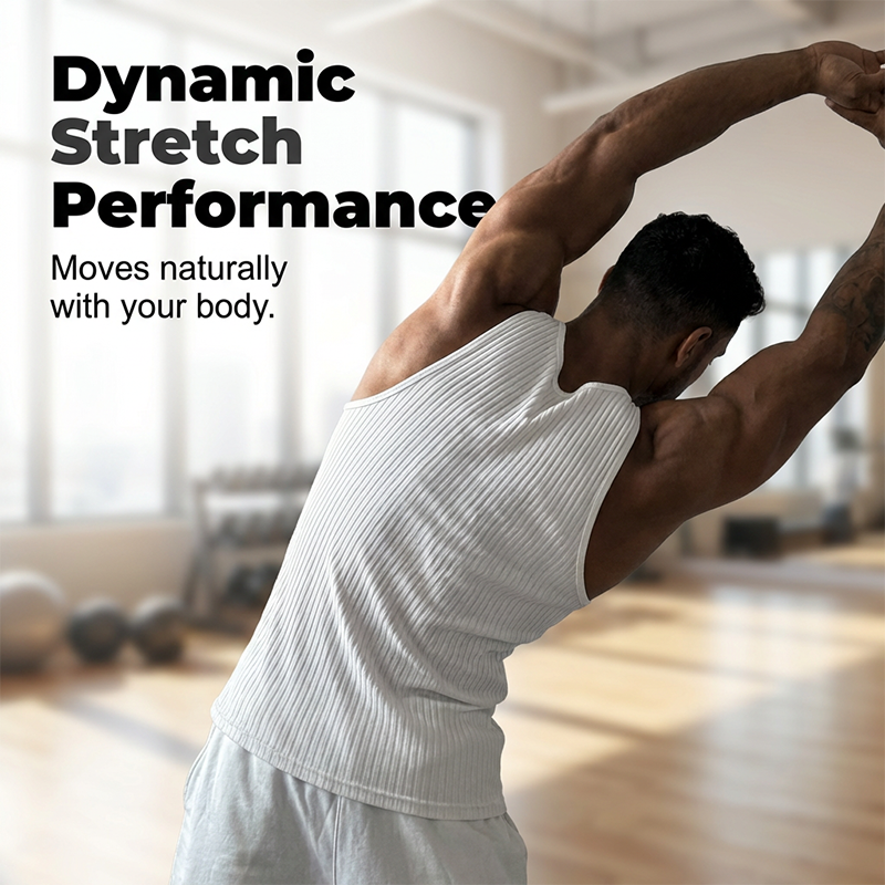 Limited Time Offer ⏰✨Men's Ribbed Knit Slim Fit Tank Top