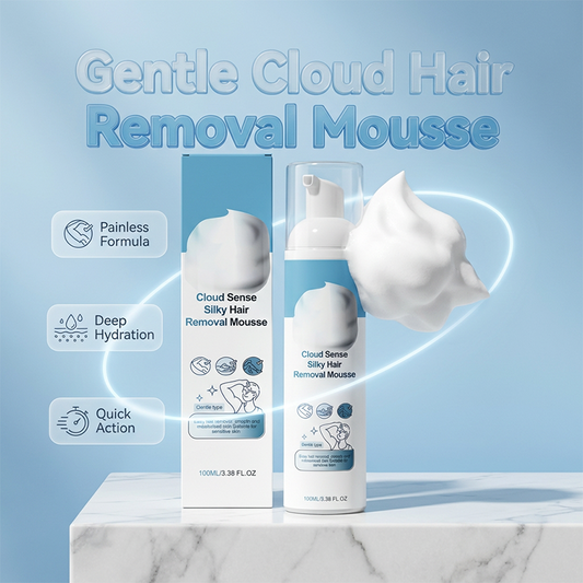 🔥48% OFF!🔥Cloud Sense Silky Hair Removal Mousse
