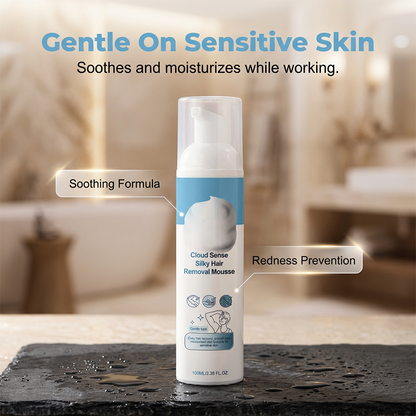 🔥48% OFF!🔥Cloud Sense Silky Hair Removal Mousse