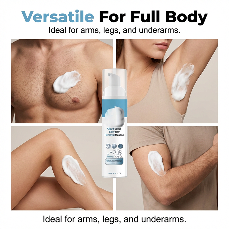 🔥48% OFF!🔥Cloud Sense Silky Hair Removal Mousse