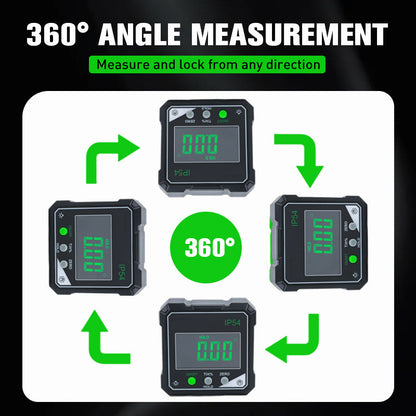 IP54 Waterproof Magnetic Digital Angle Gauge