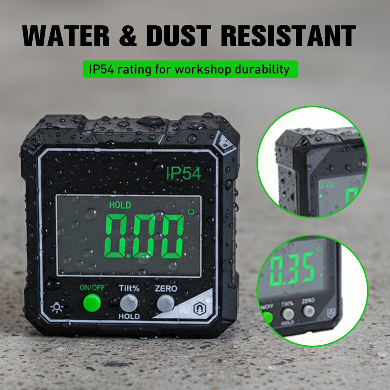 IP54 Waterproof Magnetic Digital Angle Gauge