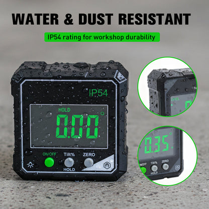 IP54 Waterproof Magnetic Digital Angle Gauge