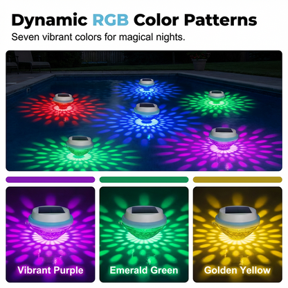 📉 Prices Dropped! Grab It Before It’s Gone 🏃‍♂️LED Solar Floating Pool Light