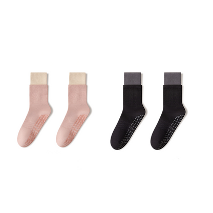 Cloud-Soft Pilates Crew Grip Socks