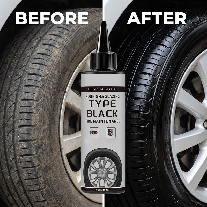 🌟Buy 1 Get 1 Free 🚗Tire & Trim Restorer Shine