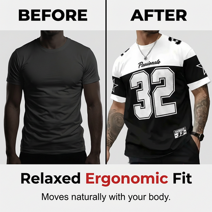 Men's Casual Graphic Print T-Shirt