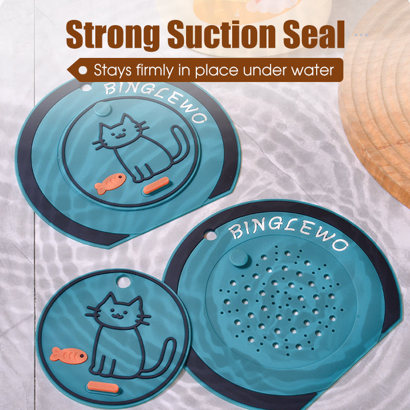 Cartoon Drain Strainer with Odor-Blocking Cap