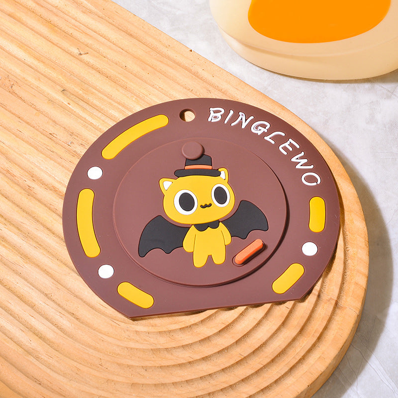Cartoon Drain Strainer with Odor-Blocking Cap