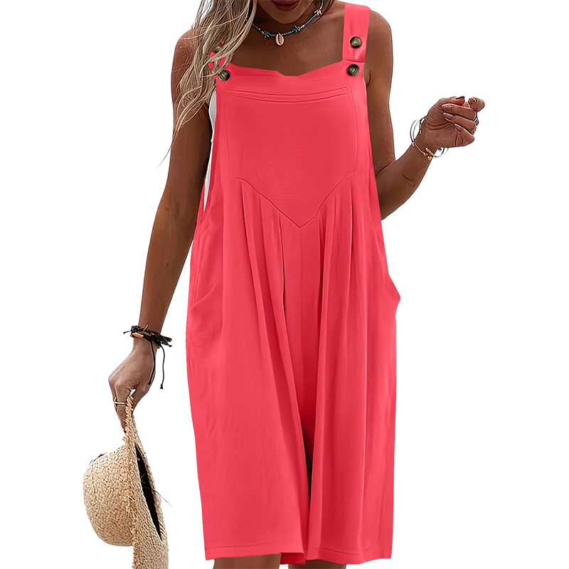 🌸 LIMITED TIME Special Price: $29.99 ✨Sleeveless Wide-Leg Jumpsuit For Summer Breezes