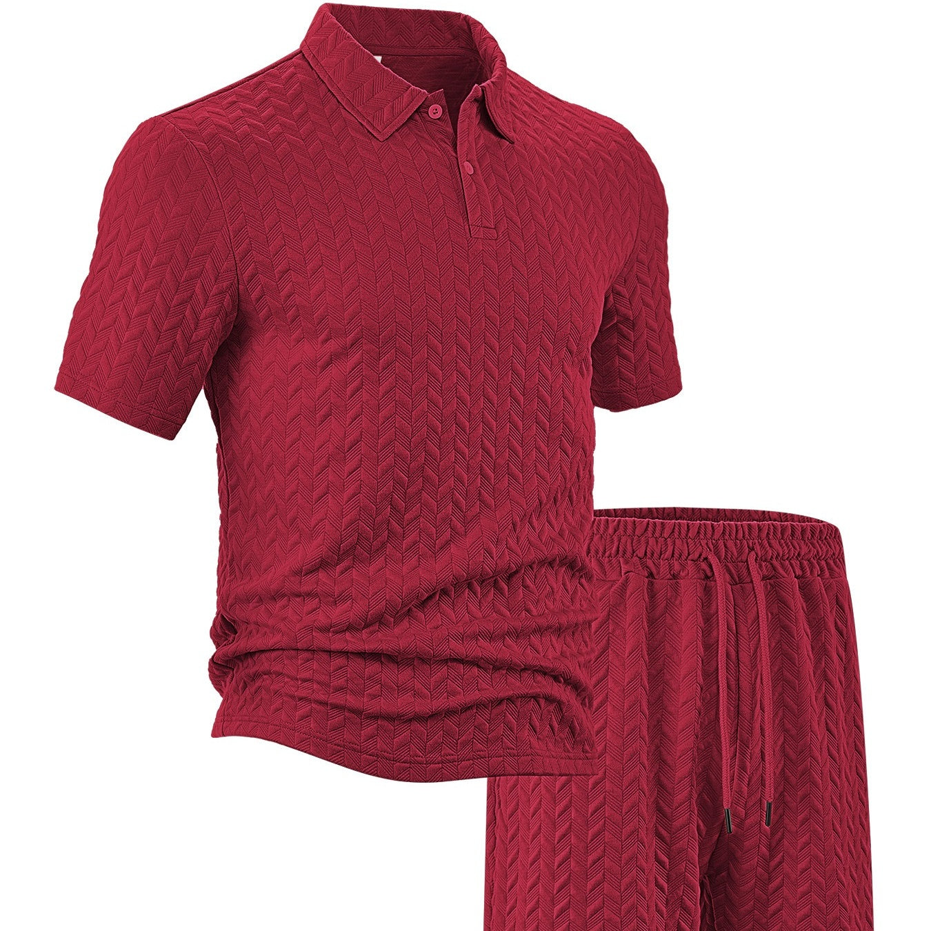 🔥New Hot Selling❤️‍🔥Men's Casual Shirt & Shorts 2-Piece Set