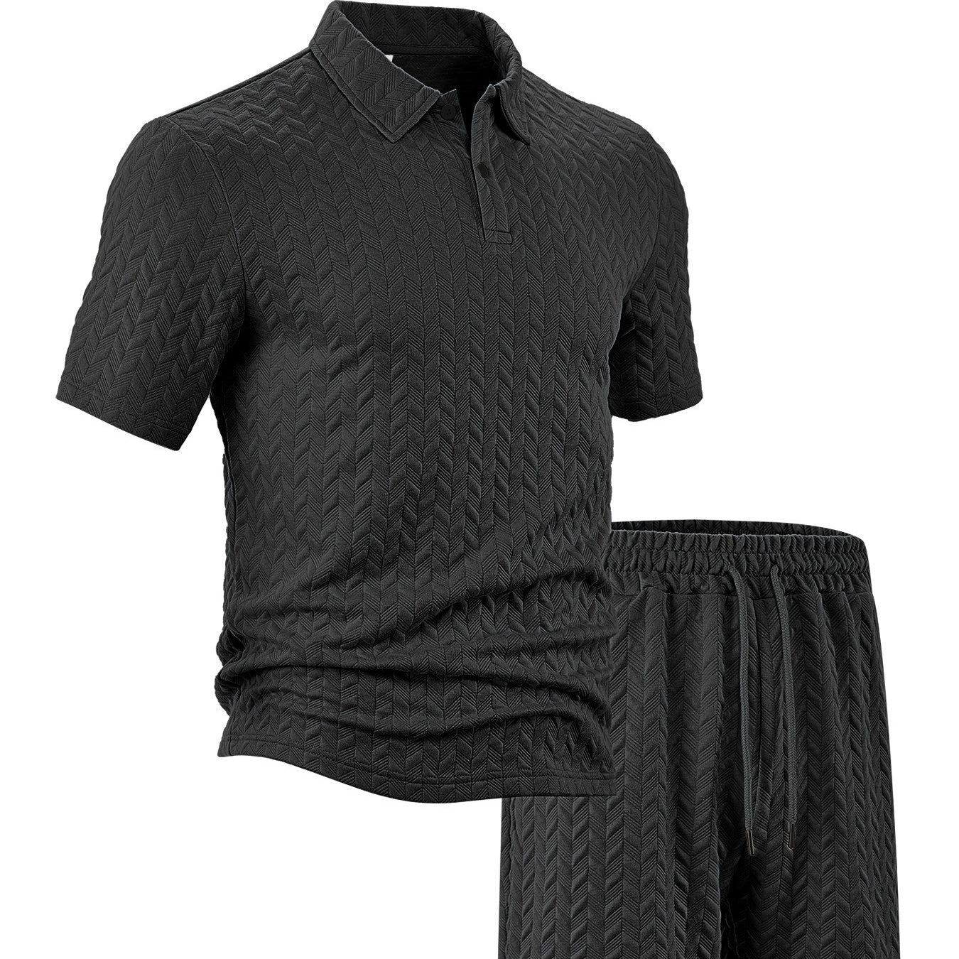 🔥New Hot Selling❤️‍🔥Men's Casual Shirt & Shorts 2-Piece Set