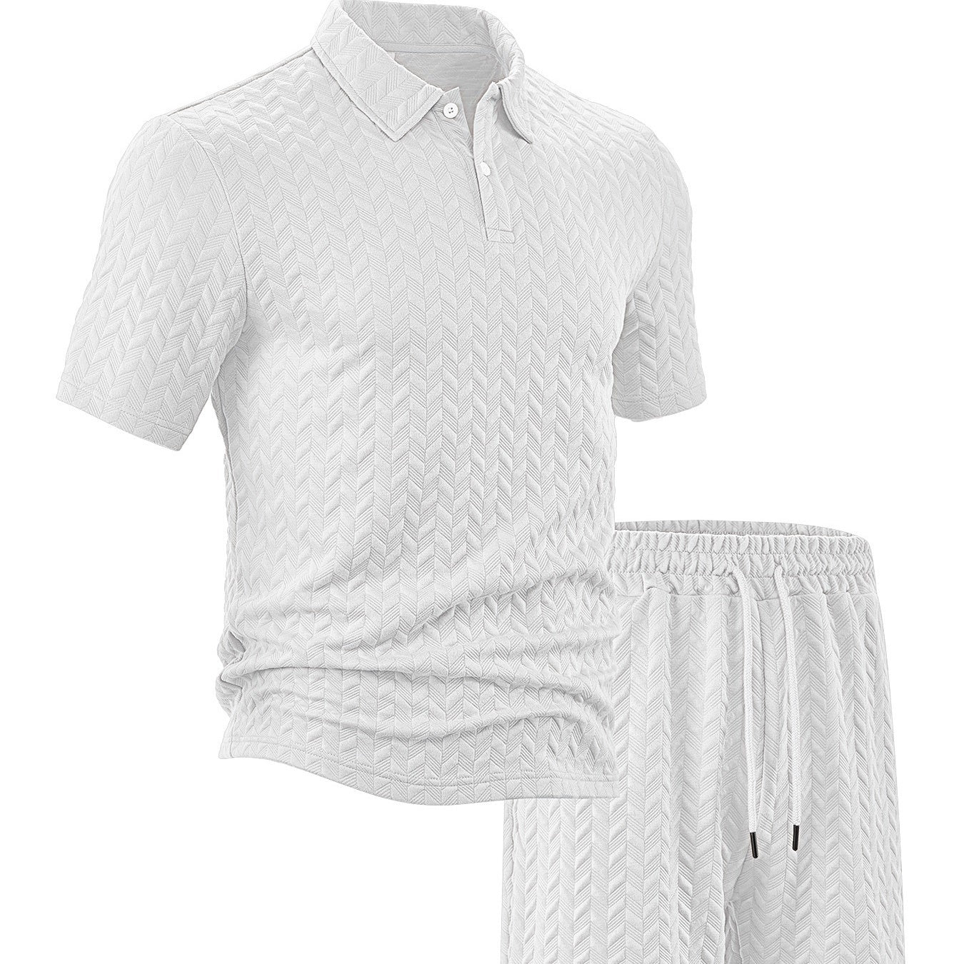 🔥New Hot Selling❤️‍🔥Men's Casual Shirt & Shorts 2-Piece Set