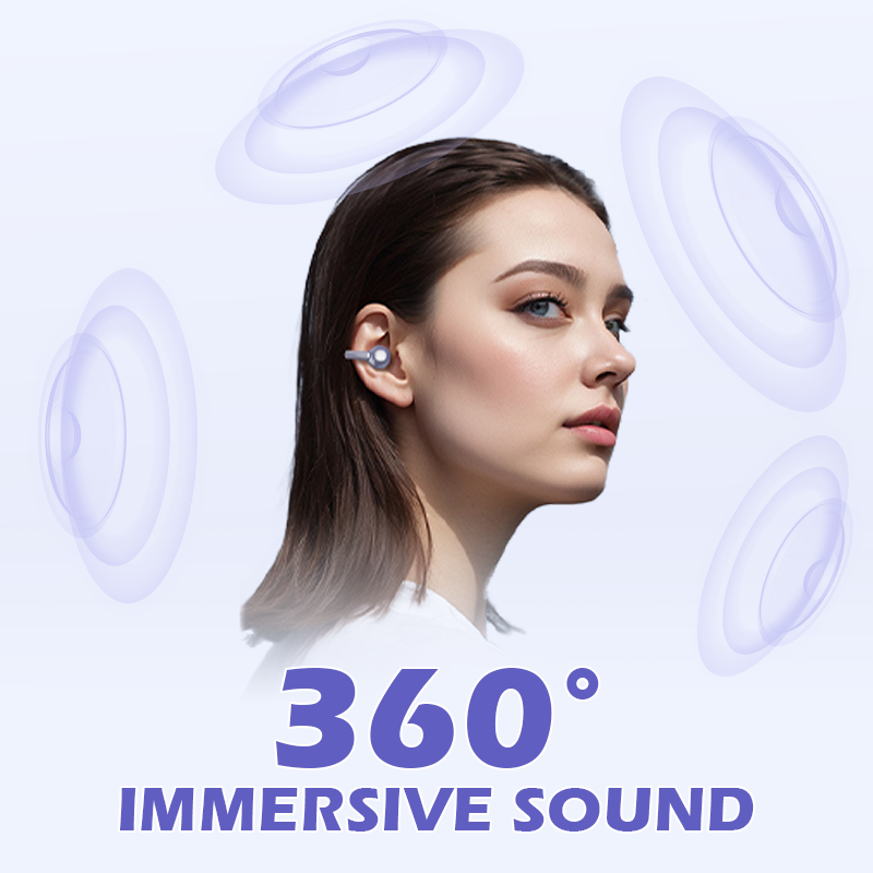 🎧 Open-Ear Clip-On Bluetooth Earbuds