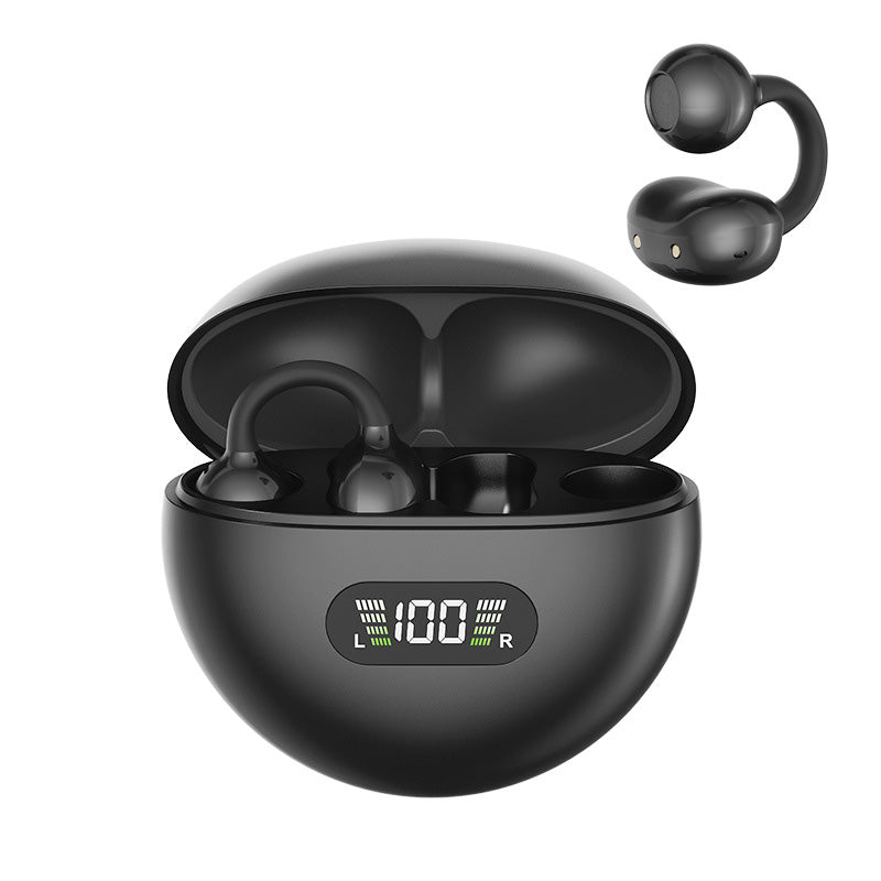 🎧 Open-Ear Clip-On Bluetooth Earbuds