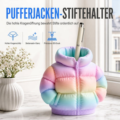 ✏️ 3D-Printed Puffer-Jacket Pen Holder