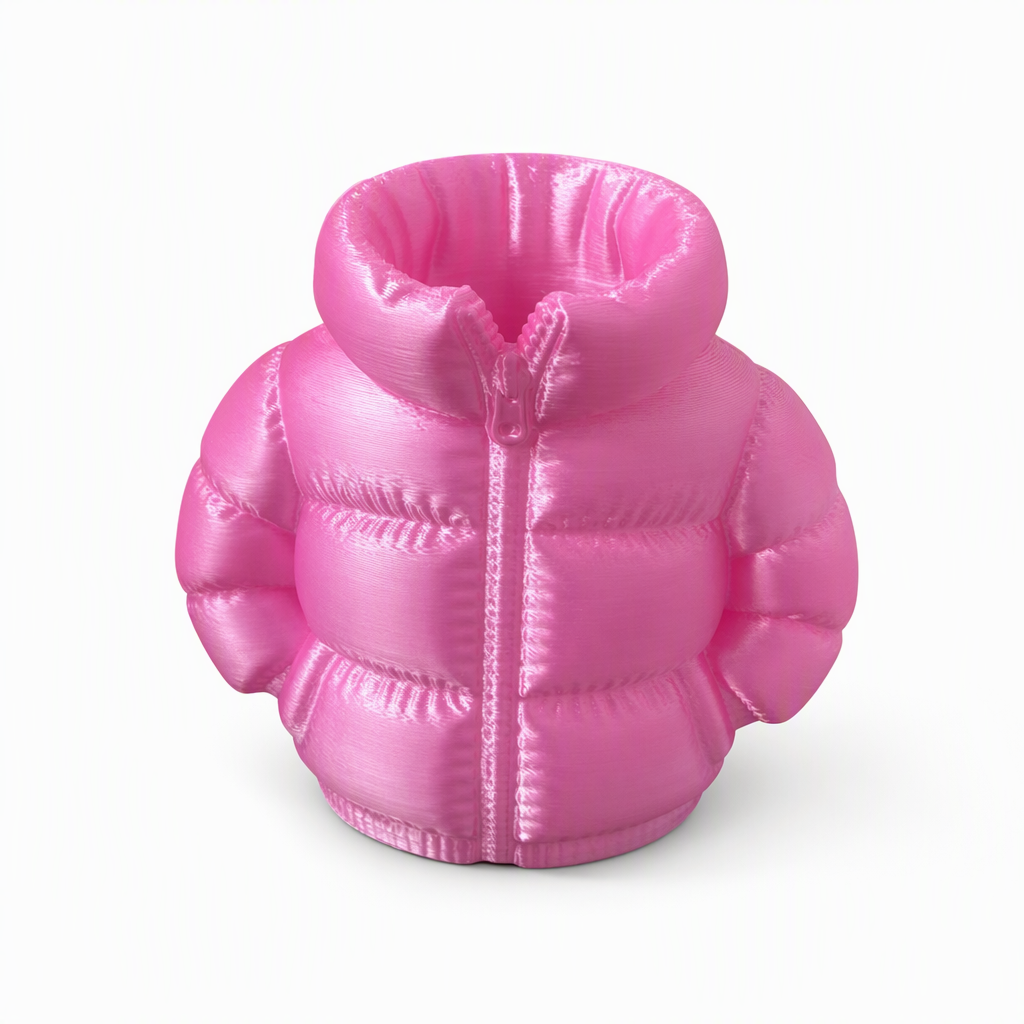 ✏️ 3D-Printed Puffer-Jacket Pen Holder