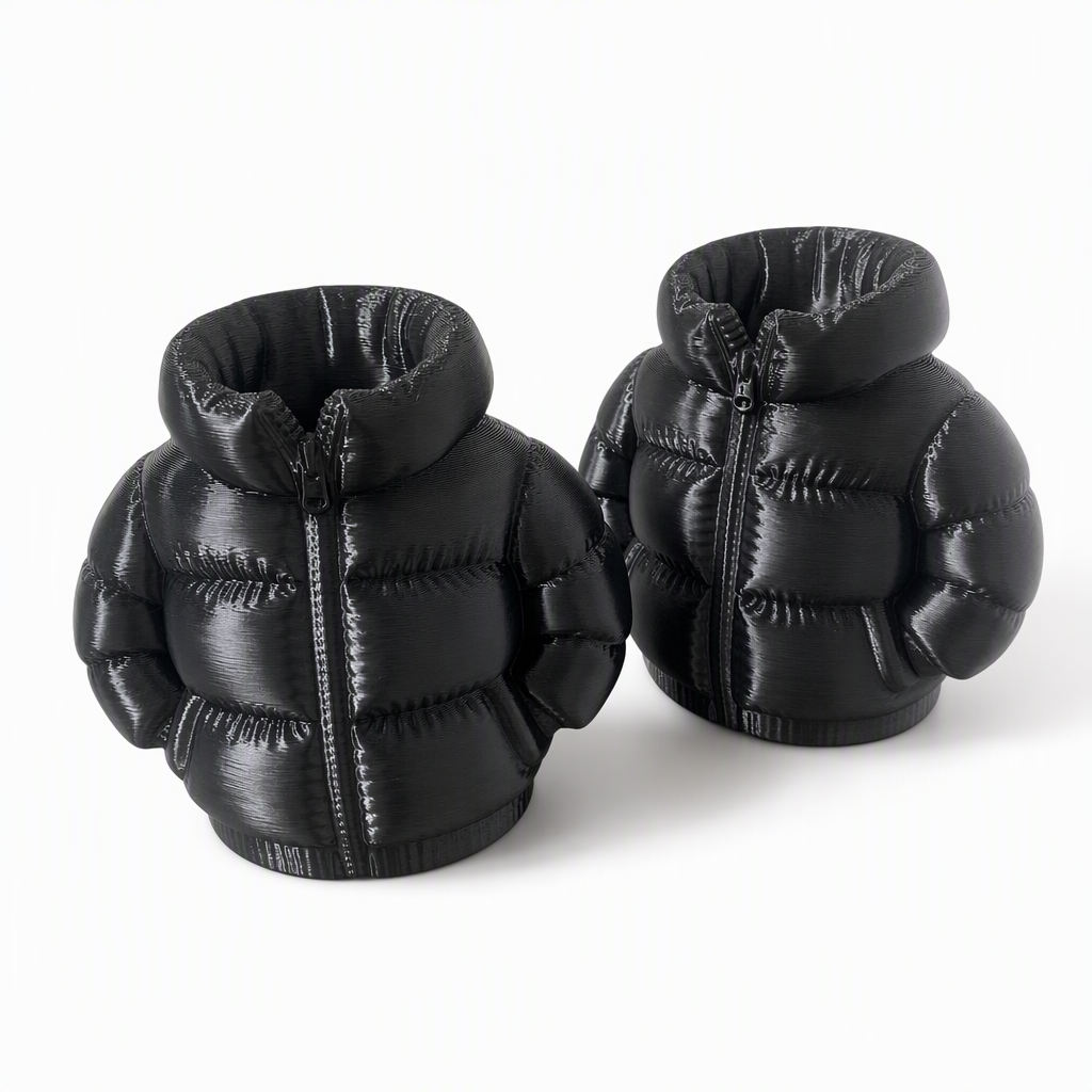 ✏️ 3D-Printed Puffer-Jacket Pen Holder
