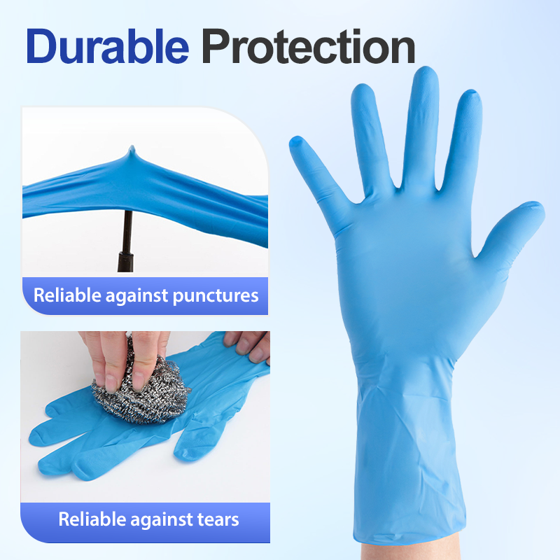 🧤 Disposable Nitrile Gloves for Food Handling & Cleaning