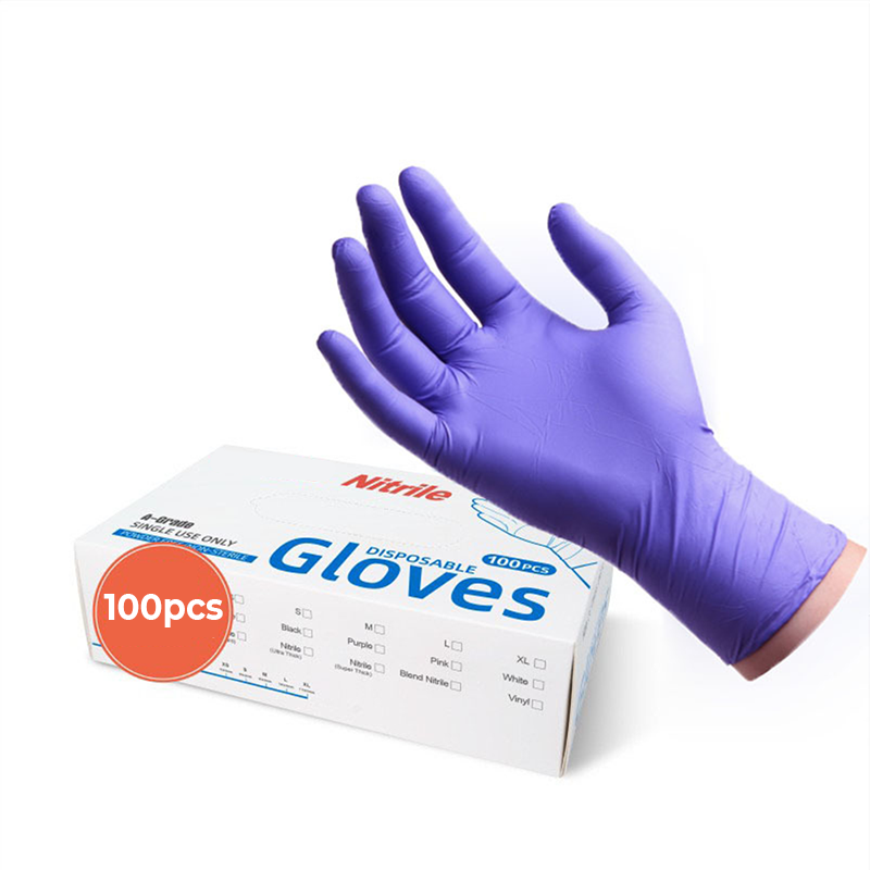 🧤 Disposable Nitrile Gloves for Food Handling & Cleaning