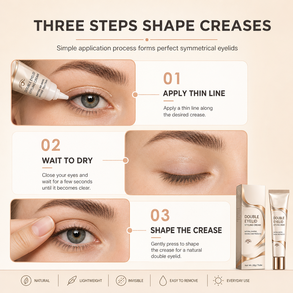 👁️ Clear Double-Eyelid Styling Gel